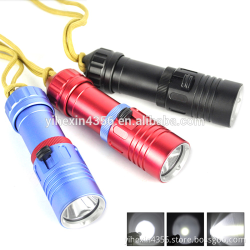 10W Submarine LED Antorcha / CREE XM- L2 LED Underwater Torch